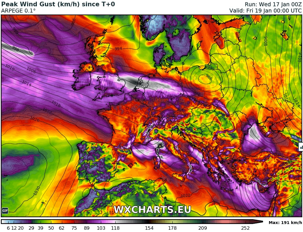 Image d'illustration pour Tempête David au Nord de la France 
