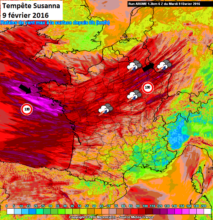 Image d'illustration pour Tempête Susanna moins explosive que prévu mais vigilance