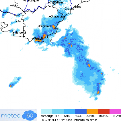 Image d'illustration pour Orage dramatique à La Londe les Maures dans le Var