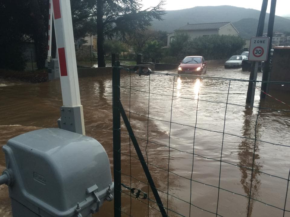 Image d'illustration pour Orage et inondations en Corse