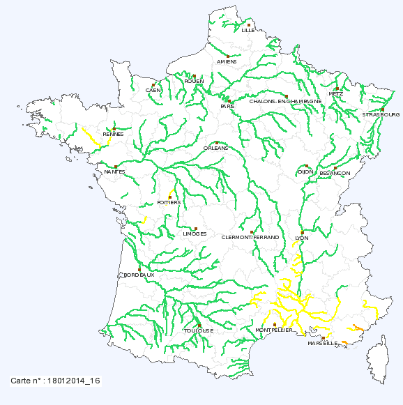 Image d'illustration pour Fortes pluies et risque de crues dans le Sud-Est