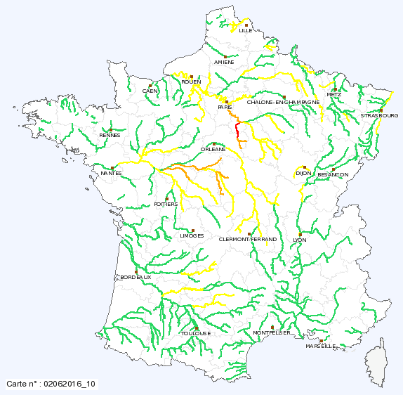 Image d'illustration pour Suivi des crues & inondations entre Val de Loire, Bourgogne & Seine