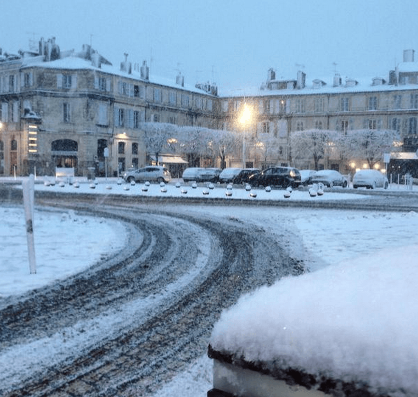 Image d'illustration pour Toulouse, Aquitaine et Midi-Pyrénées sous la neige