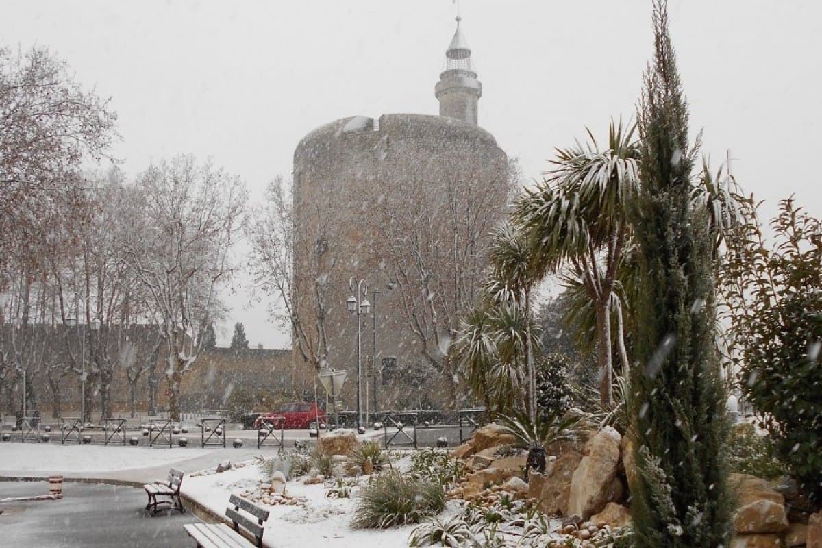 Image d'illustration pour Languedoc Roussillon, Provence et vallée du Rhône sous la neige