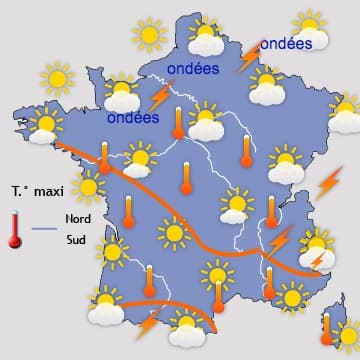 Retour progressif des orages, mais pas partout 