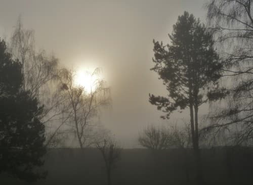 brumes et soleil