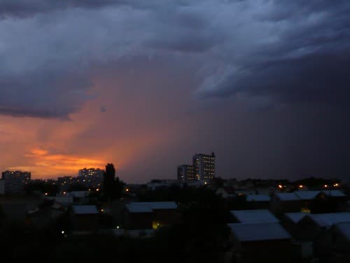 ciel d'orage sur paris