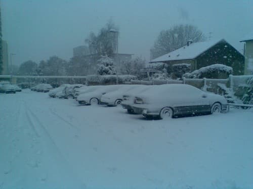 Fortes chutes de neige
