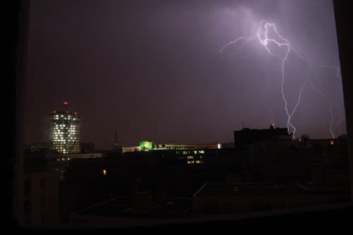 L'orage de cette nuit 