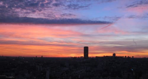 Matin incandescent à Paris