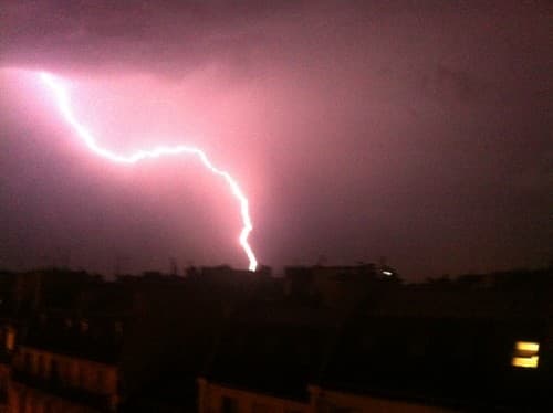 Nuit orageuse 