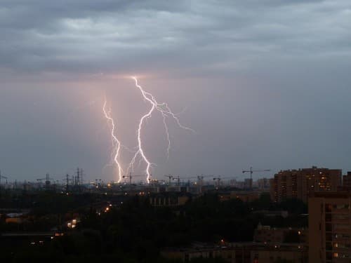 Orages sur Gennevilliers