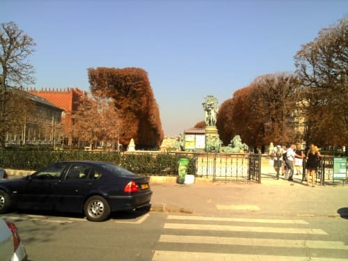 Soleil sur l'avenue de l'Observatoire