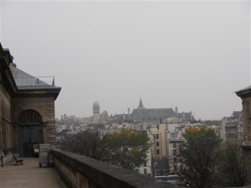 Temps automnal sur la Sorbonne