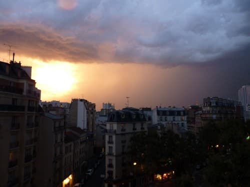 Vue du balcon