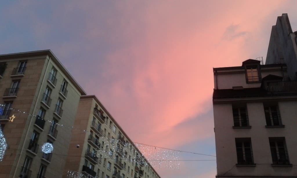 17h00 Très beau ciel de fin de journée