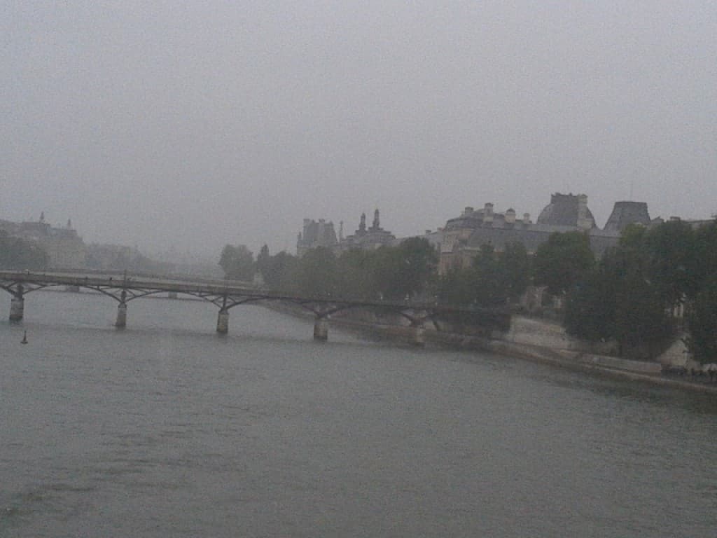 18h00 I'm singin' in the rain !