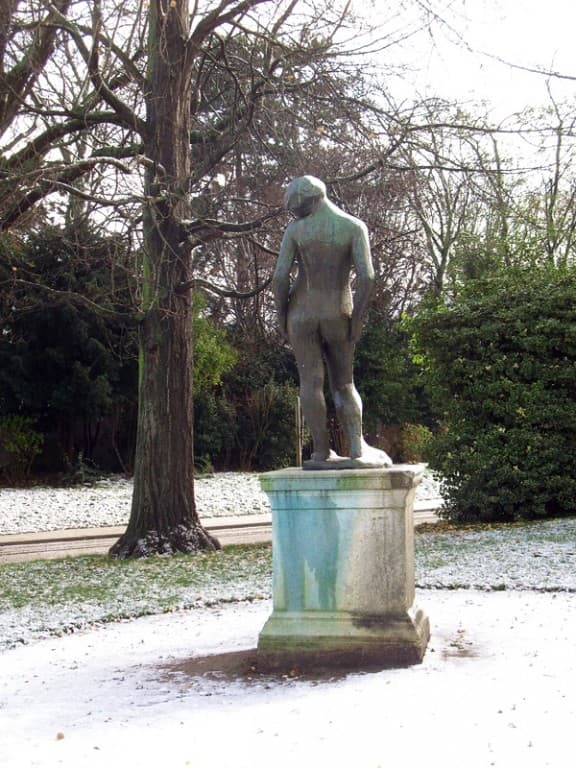 2 cm de neige sur l'épaule
