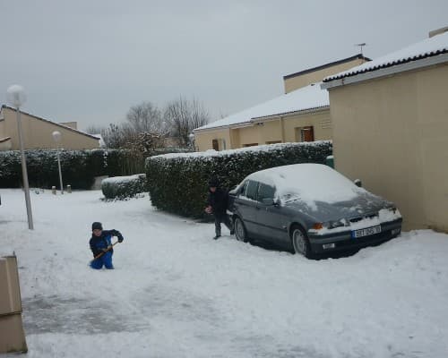 6 cm de neige dans les Yvelines