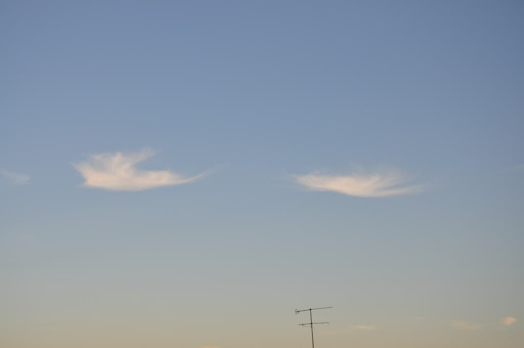 Ailes d'ange (cirrus)