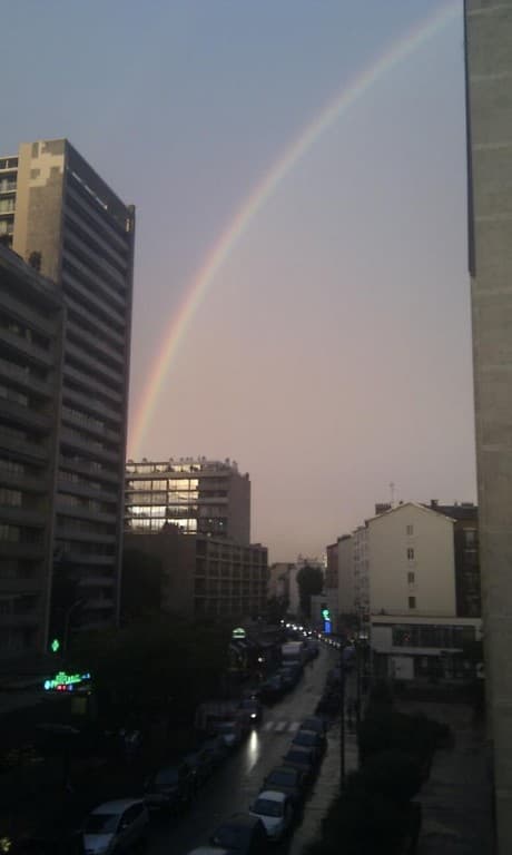 Arc en ciel sur Boulogne