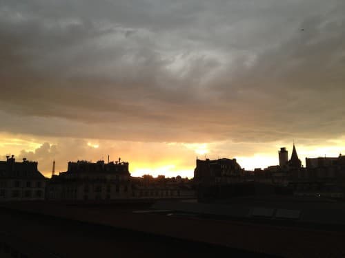 Avant la vague de pluies orageuses 