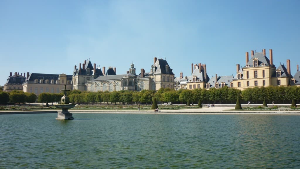 Beau temps au Chateau de Fontainebleau