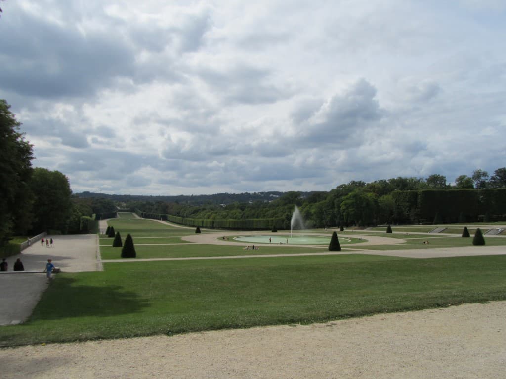 Chaleur lourde au parc de Sceaux
