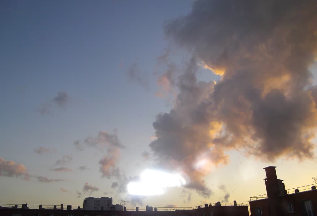 ciel de soirée