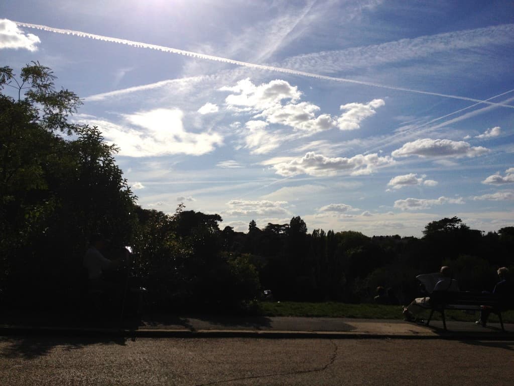 Ciel des Buttes-Chaumont
