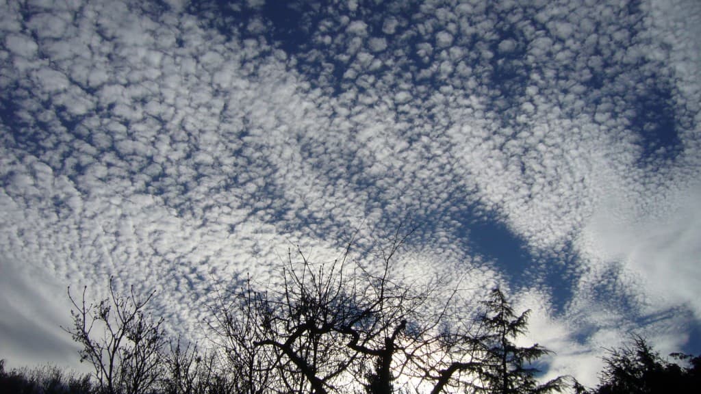 Ciel moutonneux