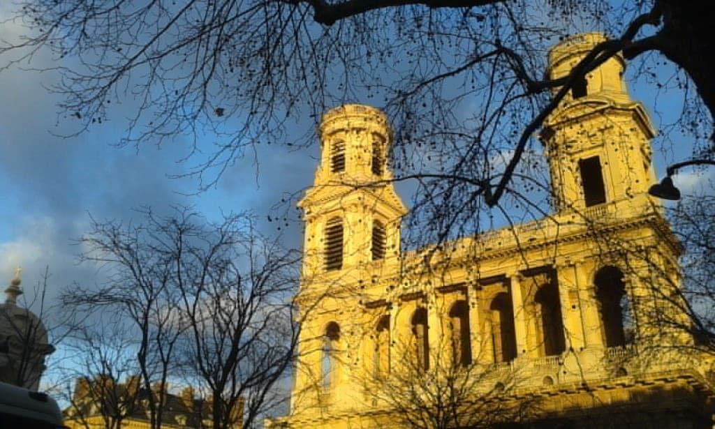 Coucher de soleil sur Saint-Sulpice