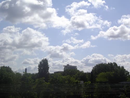 des cumulus se développent 