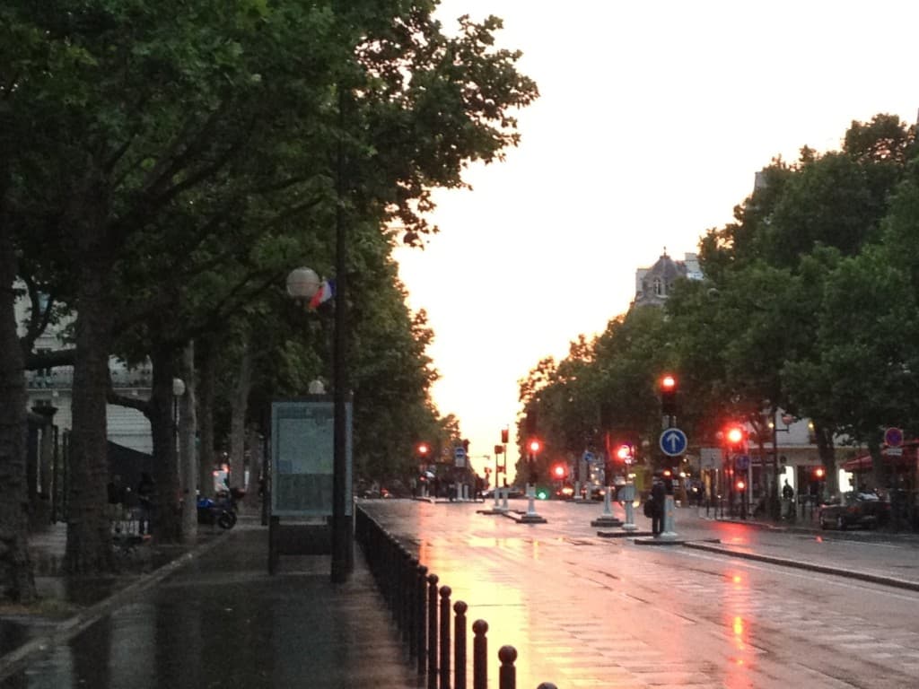 Fin de journée pluvieuse