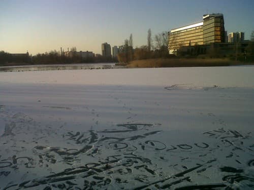 Imprudence sur le lac