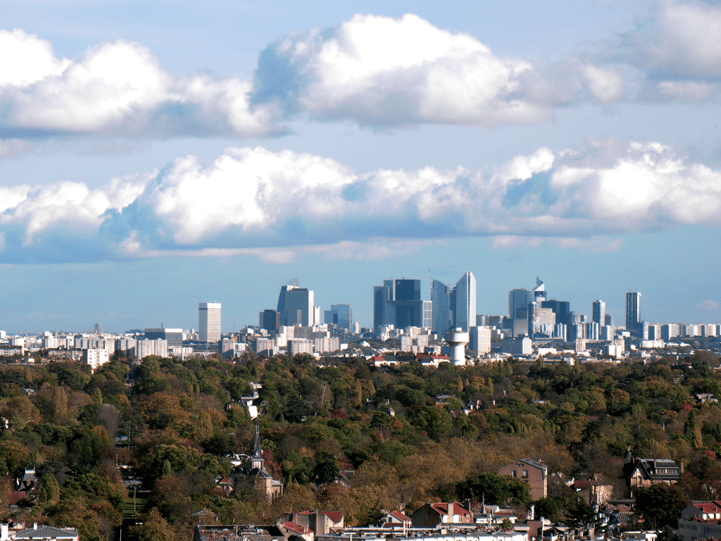 La Défense vue des Terrasses