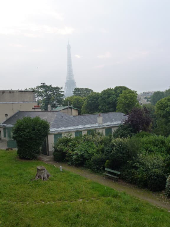 La Tour Eiffeil ce matin
