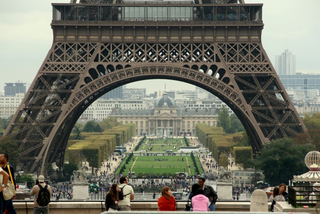 Les touristes arrivent 
