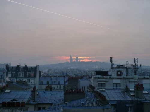 Lever sous le Sacré ... coeur