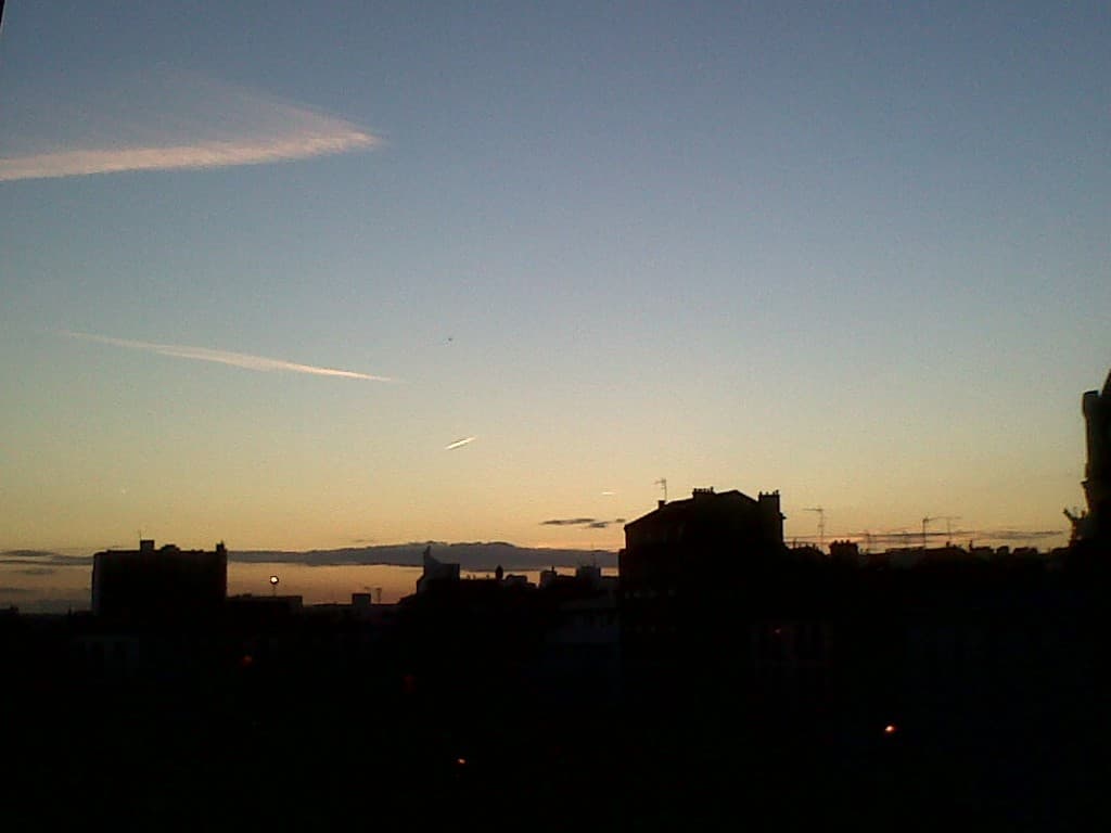 Lumière d'avant la nuit ... 