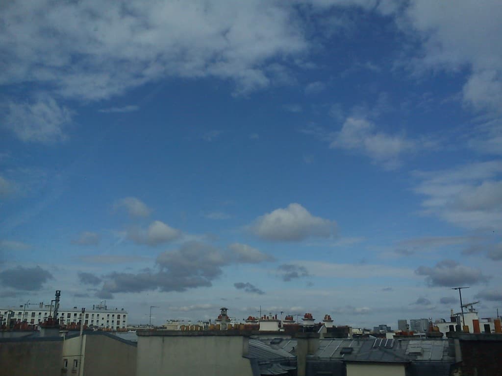 lundi matin un petit de bleu à l'âme...