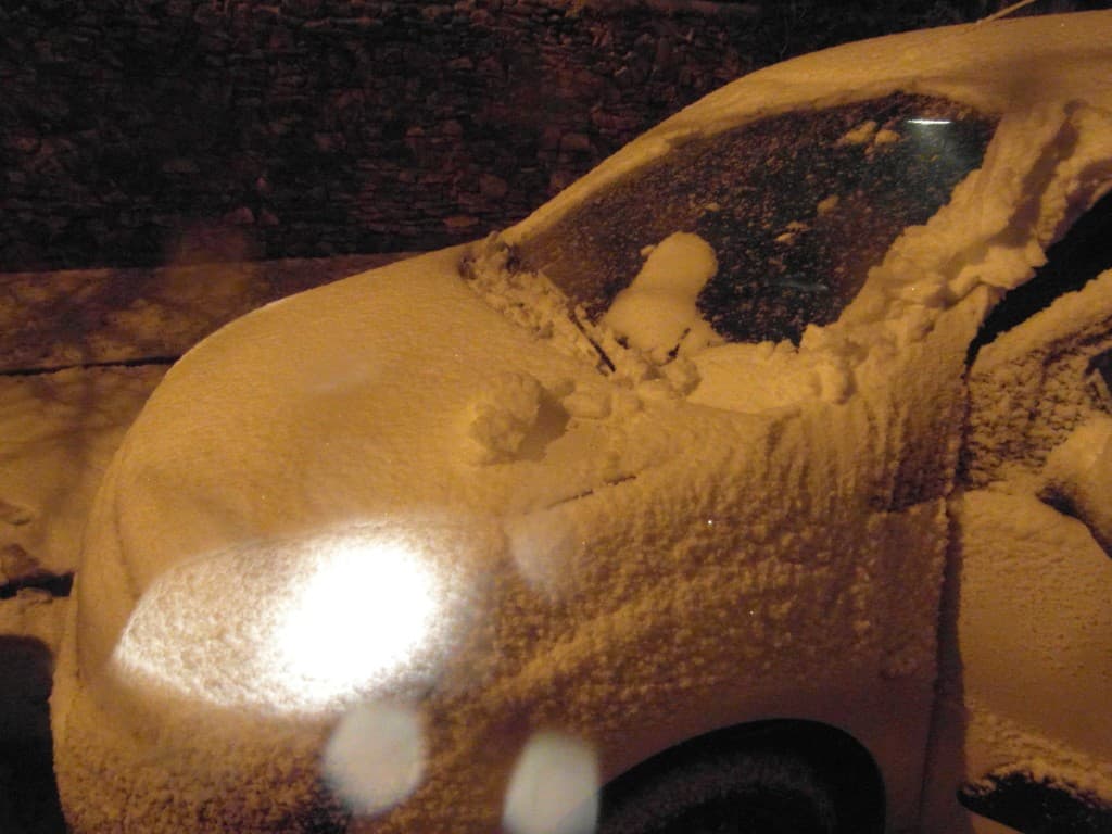 Ma voiture au matin