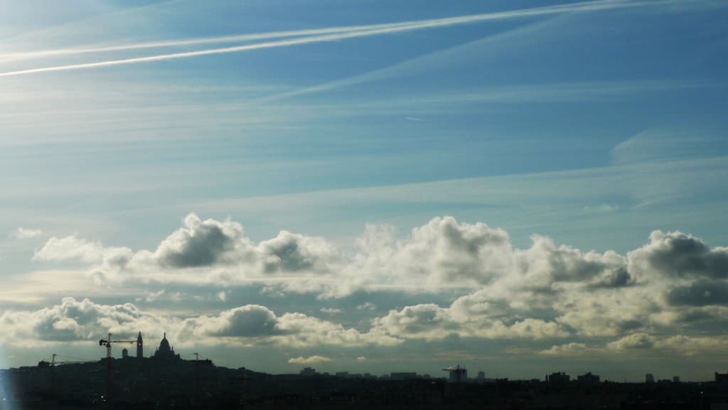 Montmartre, depuis la Porte Champerret