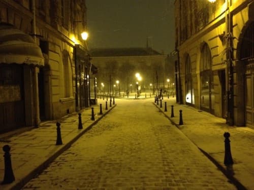 Neige par -6°C