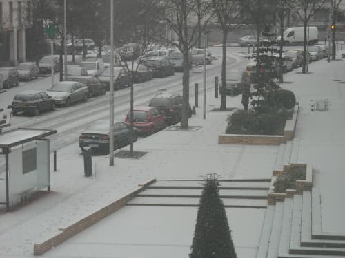 Neige sur créteil
