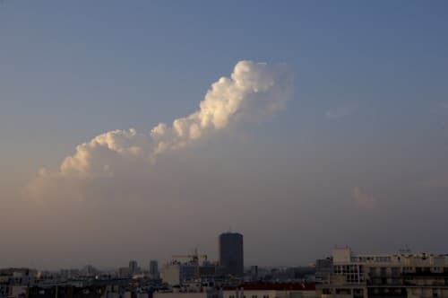 Nuage en déformation