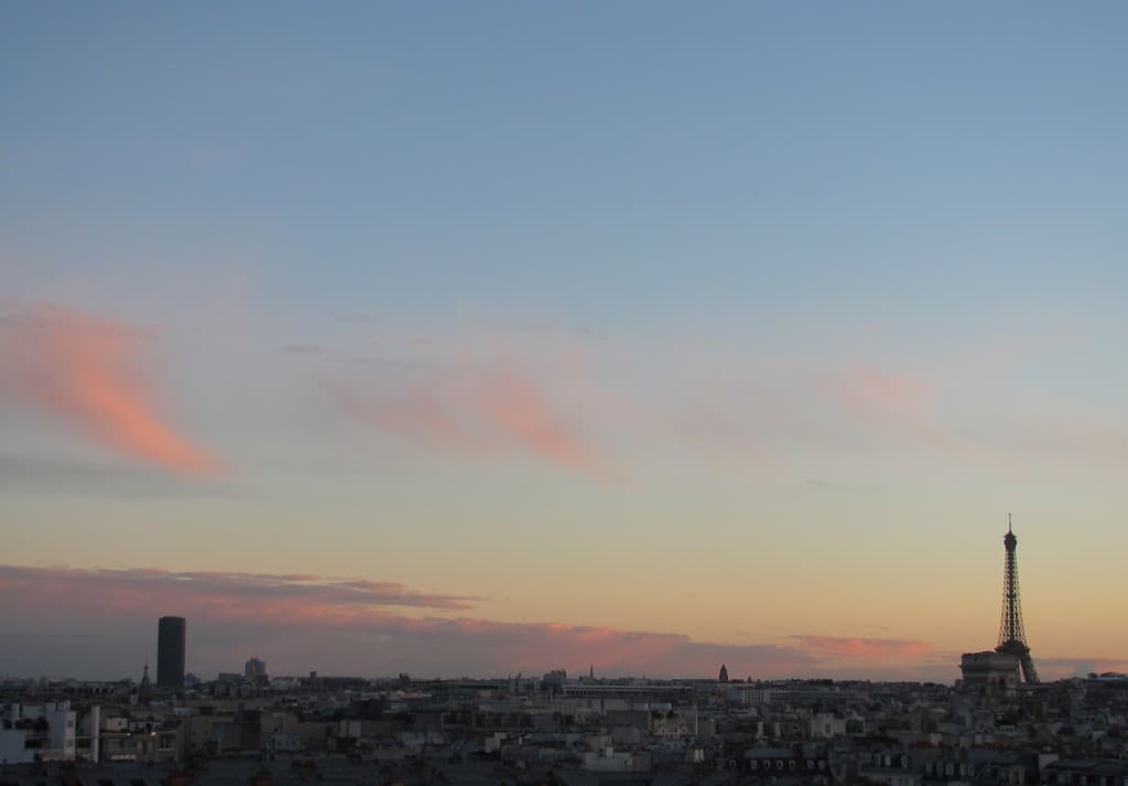 Nuages roses