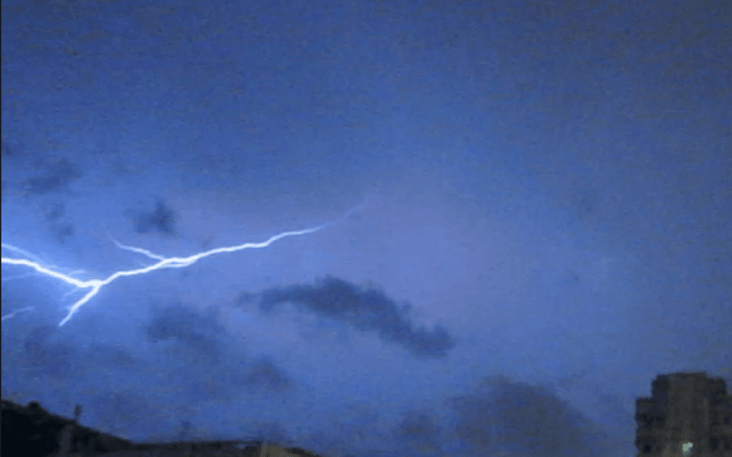 Orage parisien