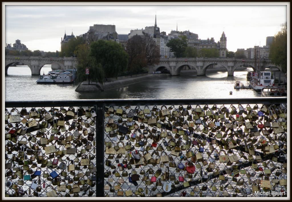 Paris vu du pont des arts