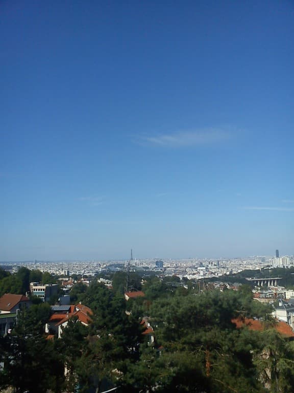 Pas un nuage au-dessus de Paris...enfin !